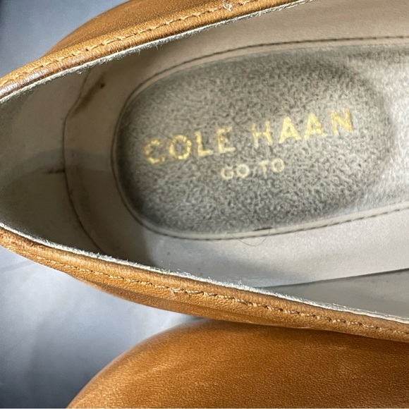 Cole Haan Tan Leather Loafers - Picture 13 of 13